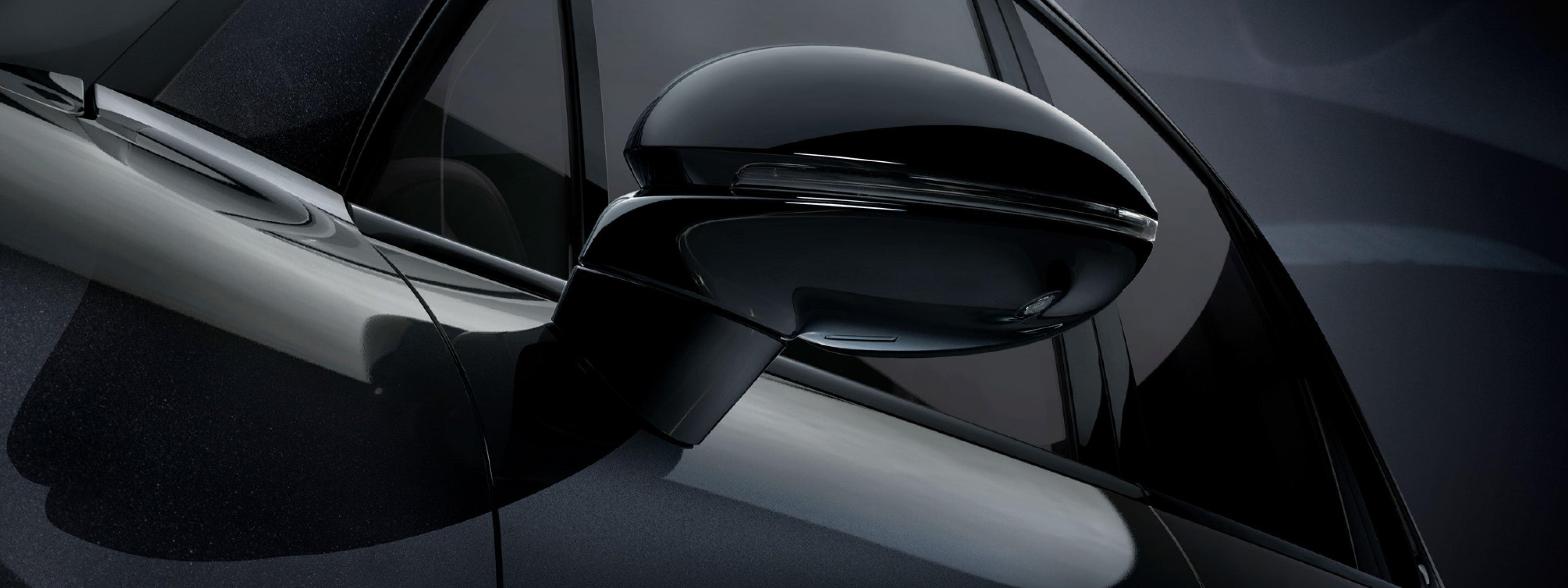 Espejo lateral del Porsche Cayenne S E-Hybrid Coupé Black Edition