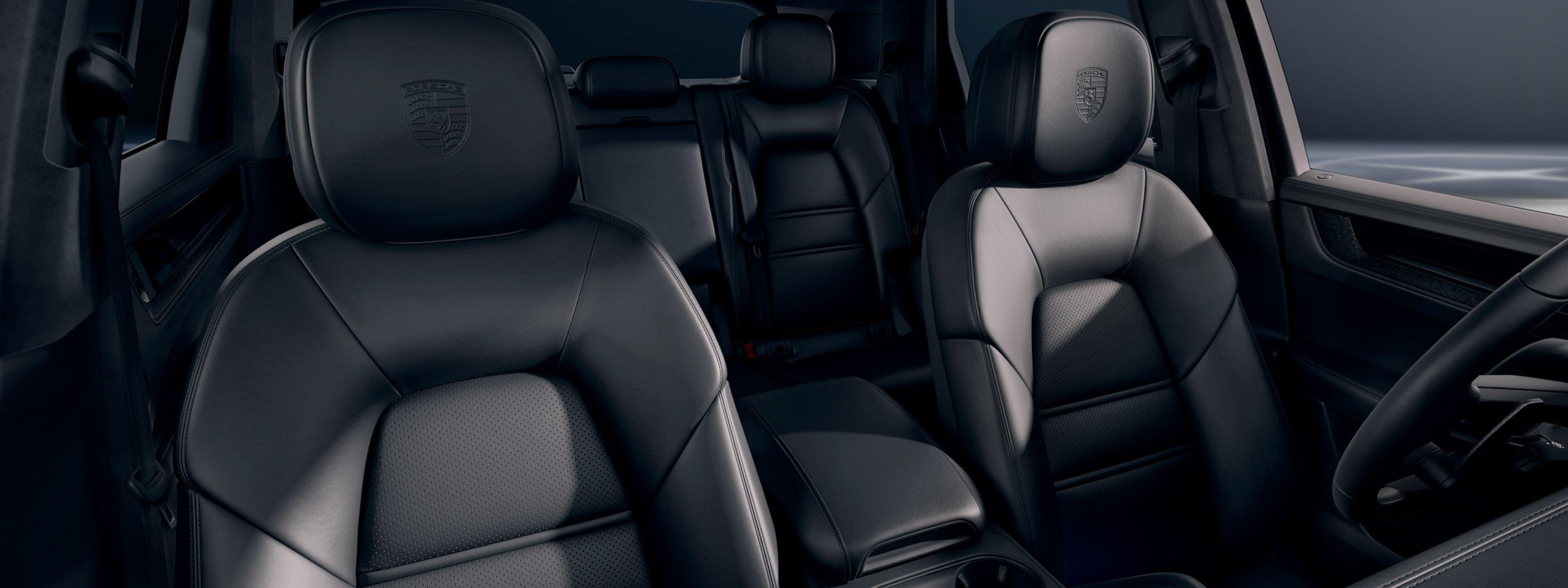 Asientos delanteros Porsche Cayenne Black Edition 