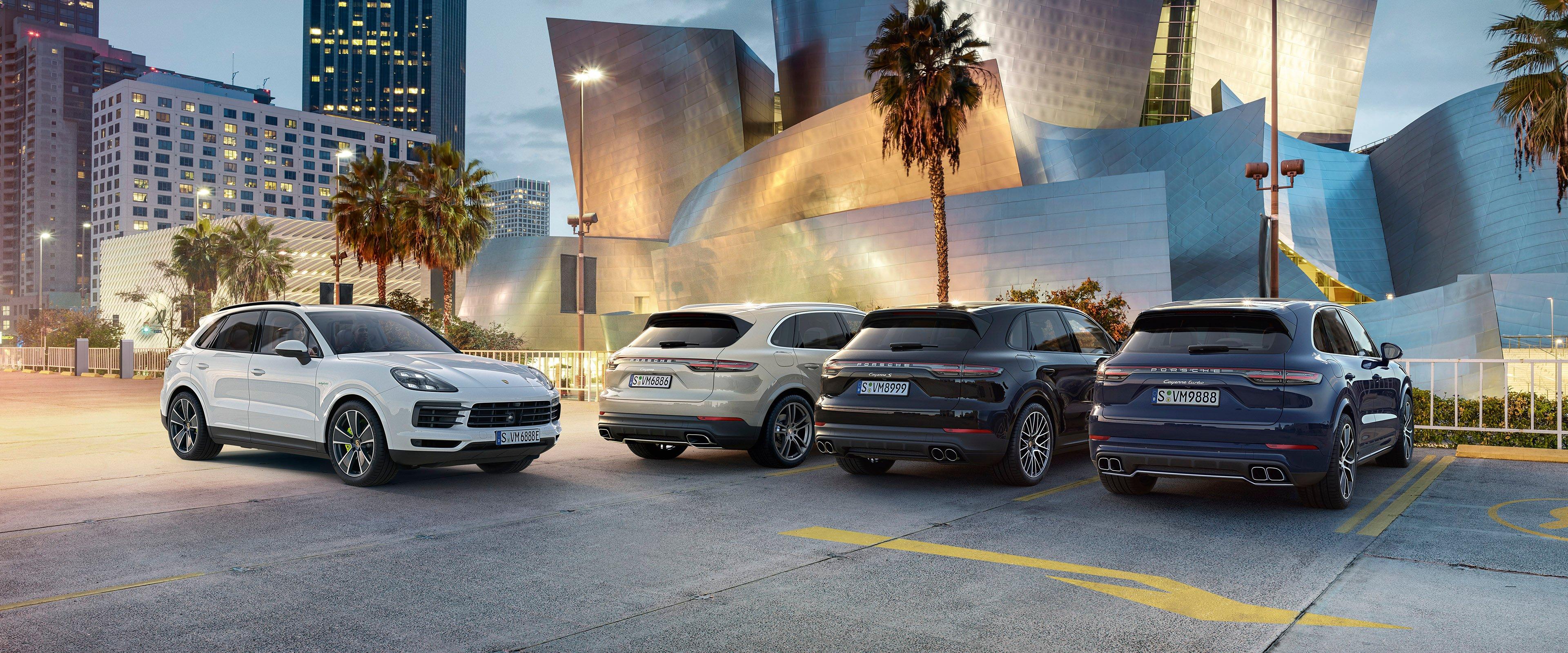 Cayenne Model Range