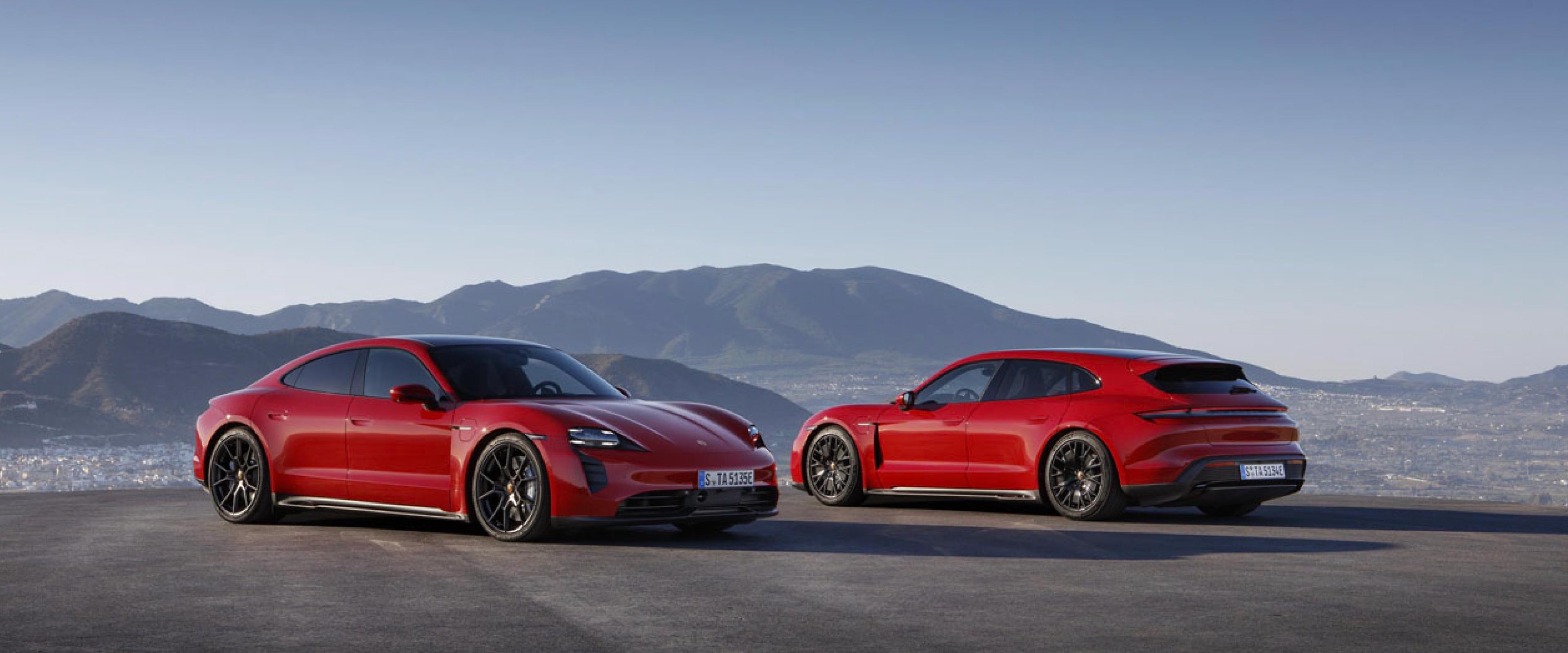 New 2022 Taycan GTS and Sport Turismo GTS revealed