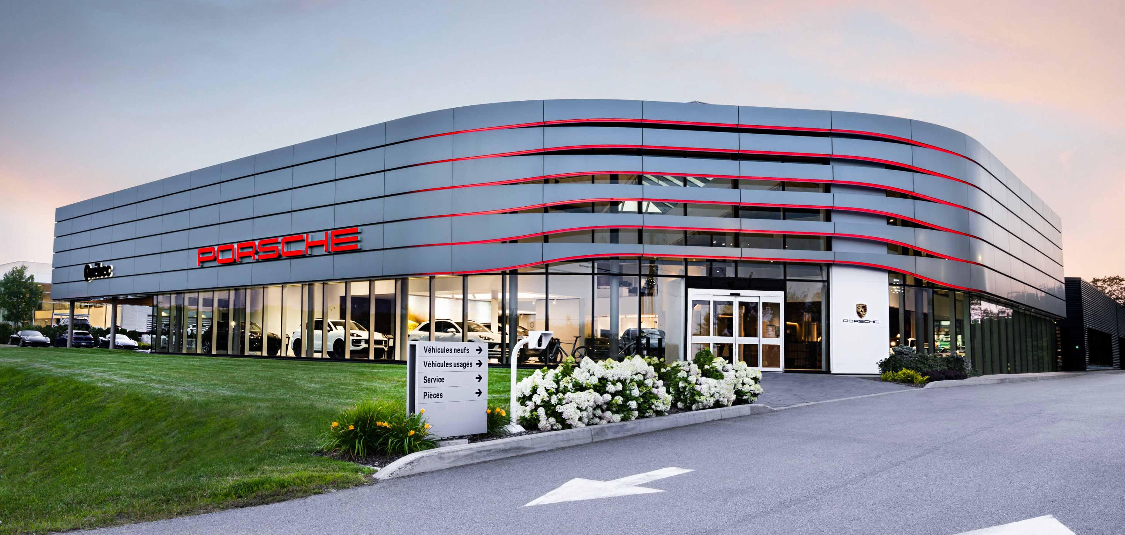 Votre nouveau centre Porsche à Québec