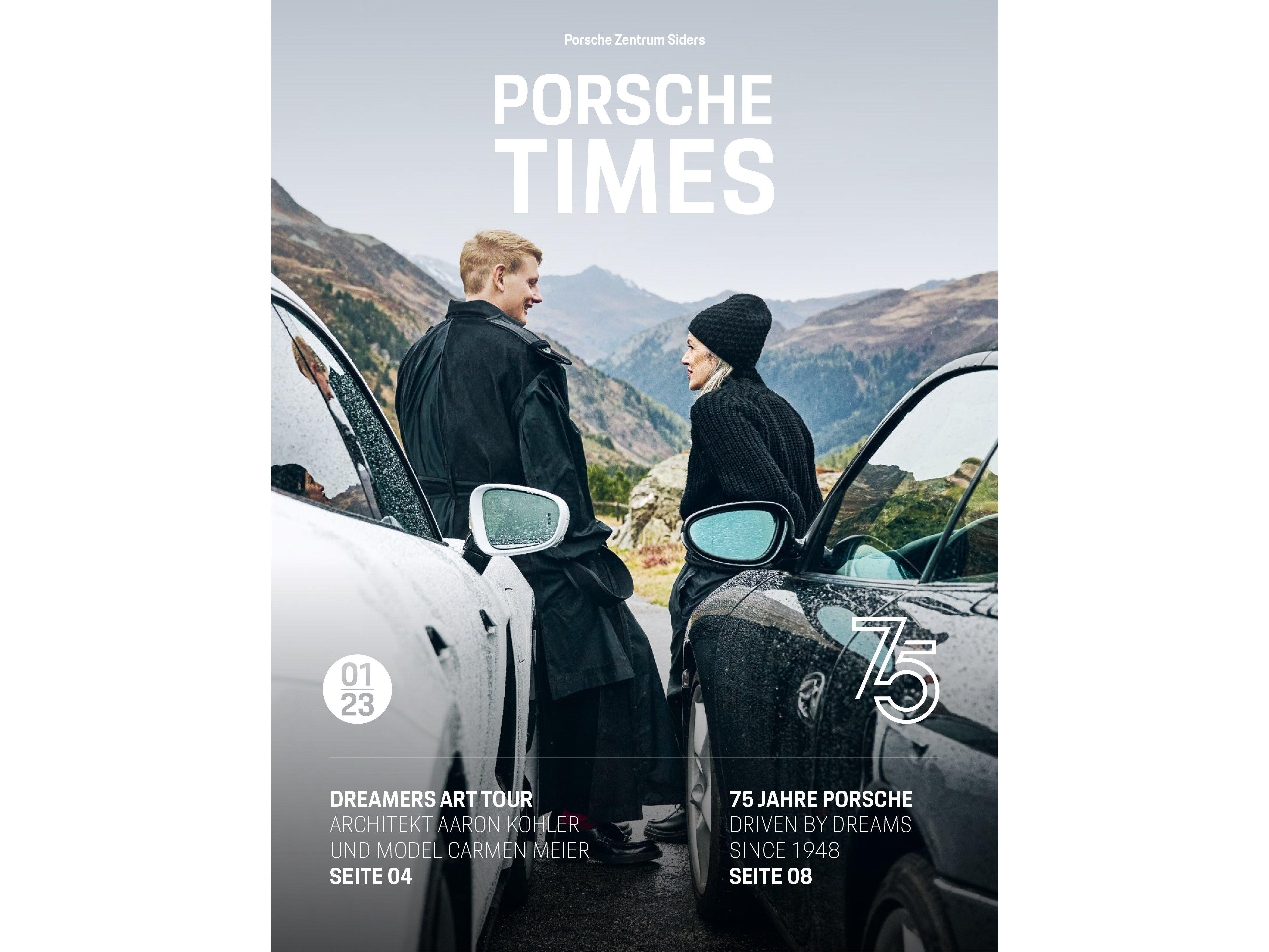 Porsche Times Ausgabe 01/2023 – 75 Jahre Porsche