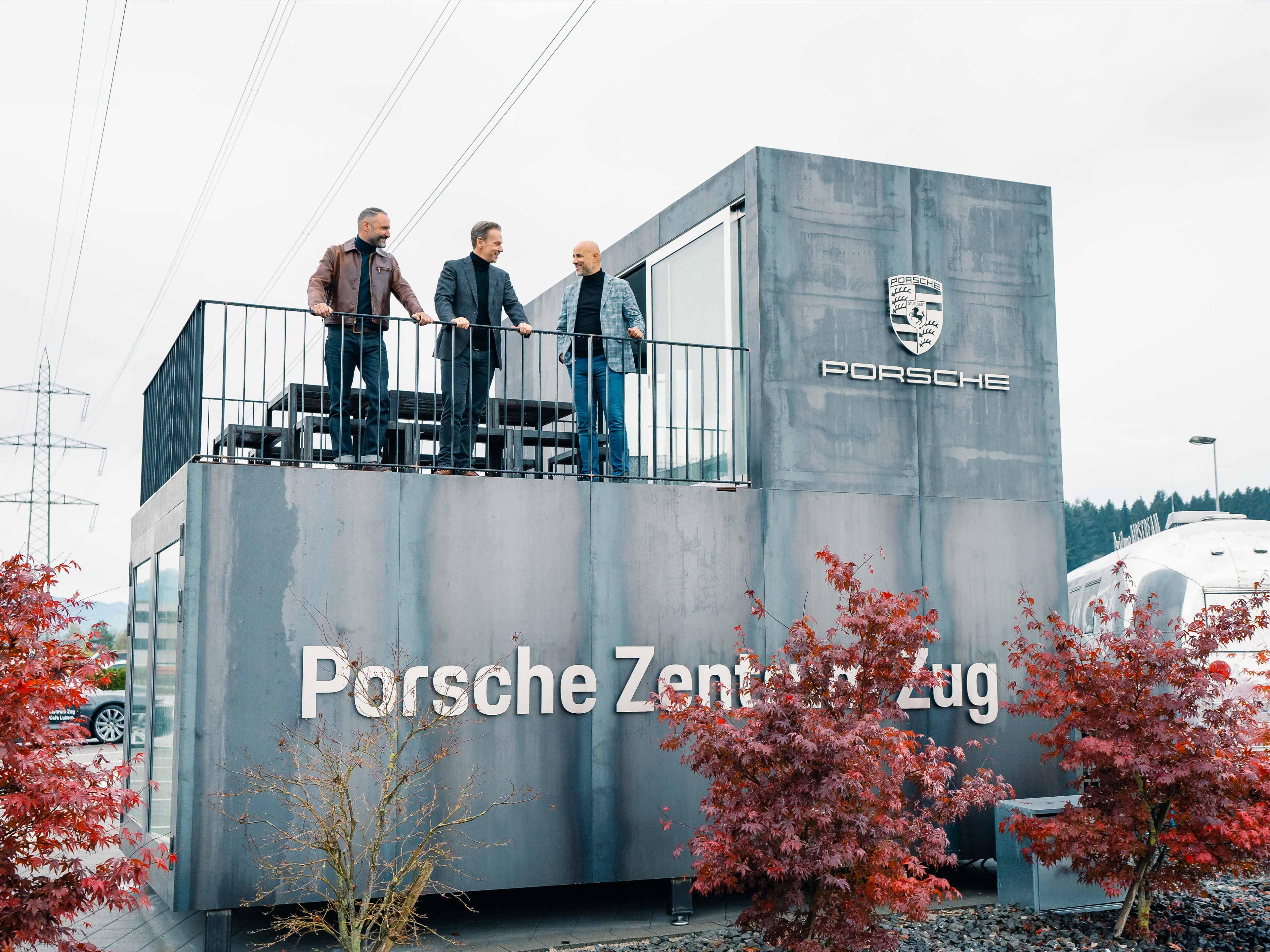 Kooperation zwischen dem Porsche Zentrum Zug und Ace Cafe Luzern 