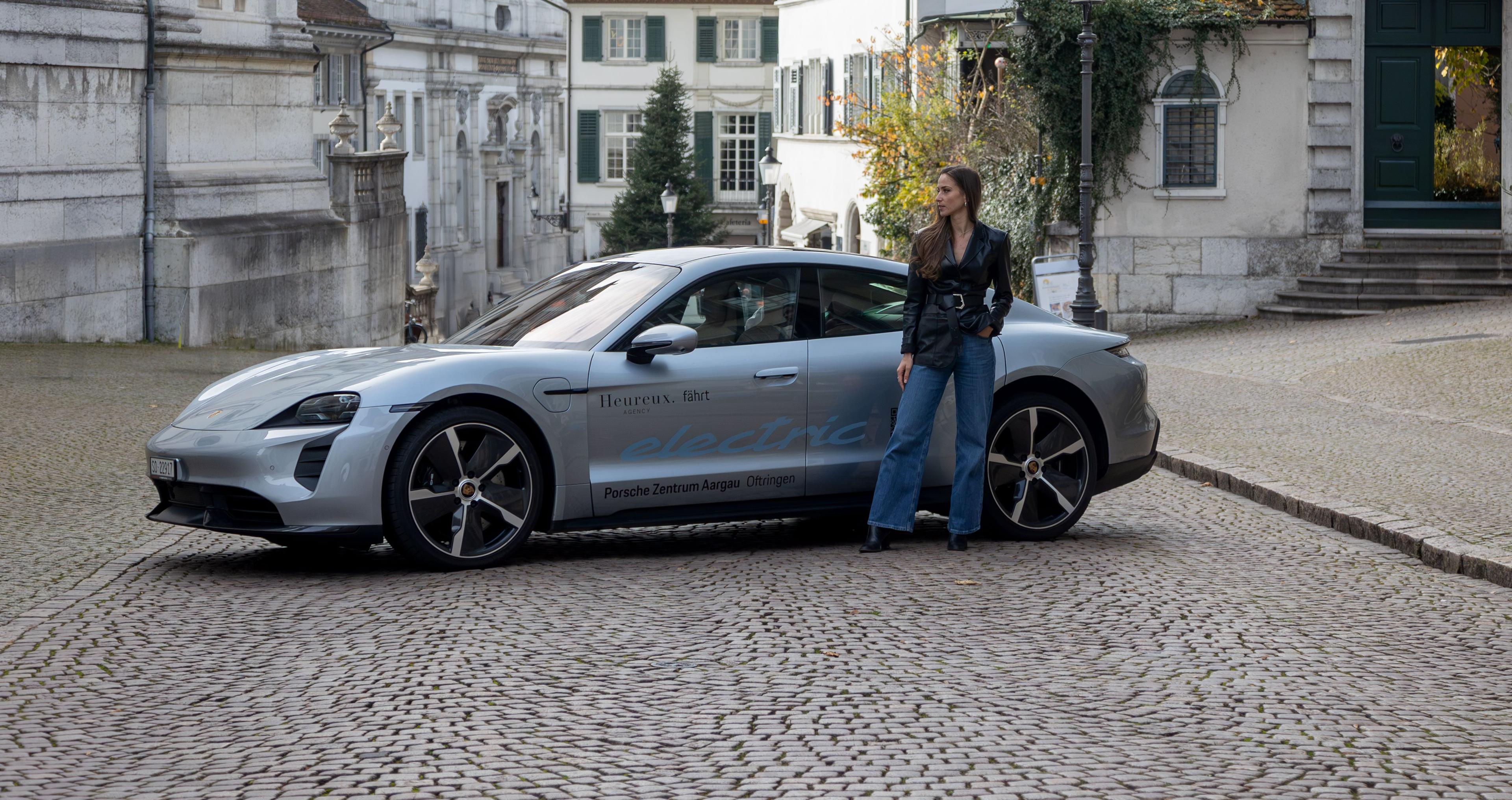 Noemi Kocher Porsche Taycan 