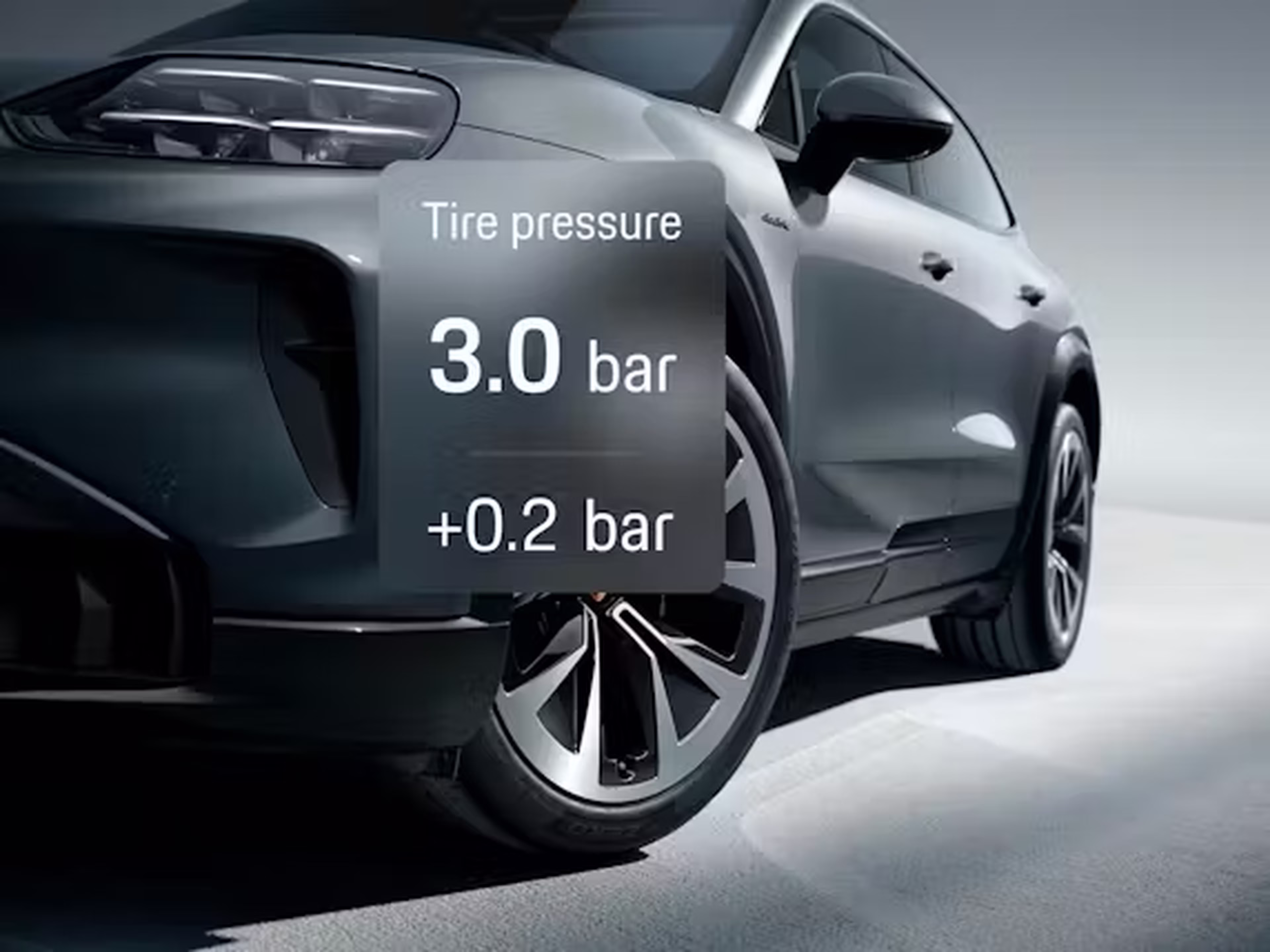 Car and tire status numbers