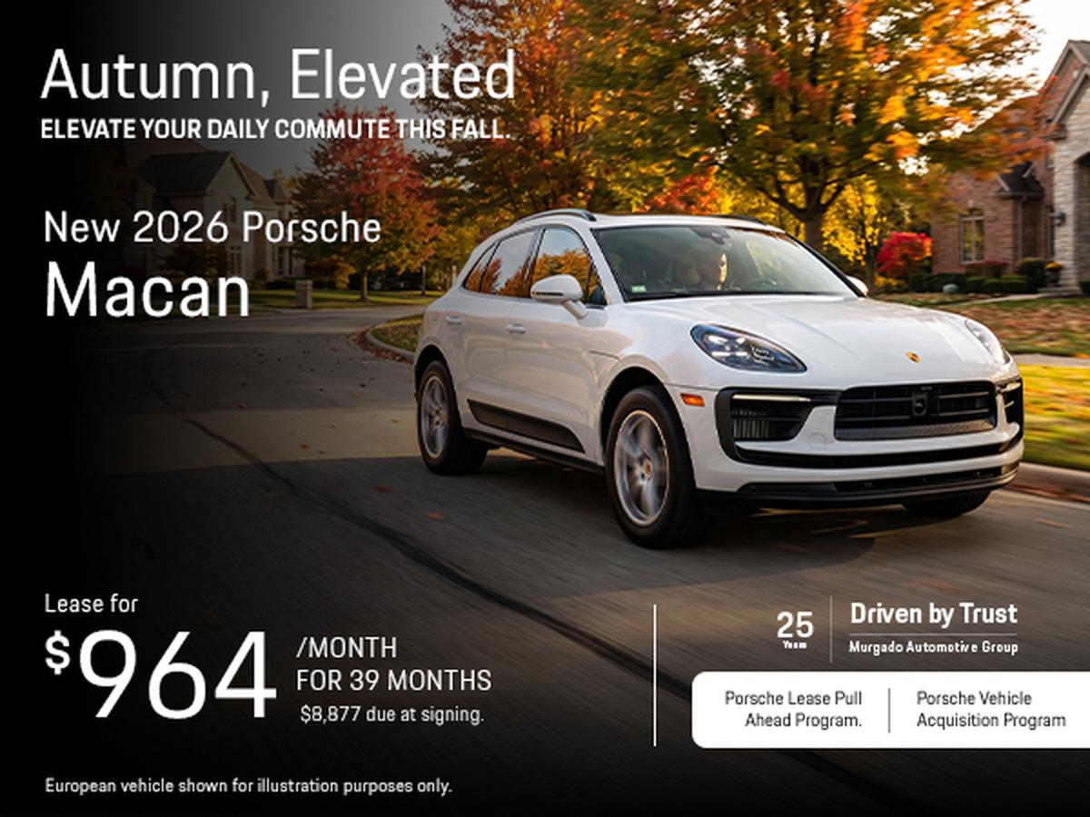2026 Porsche Macan at Porsche Barrington