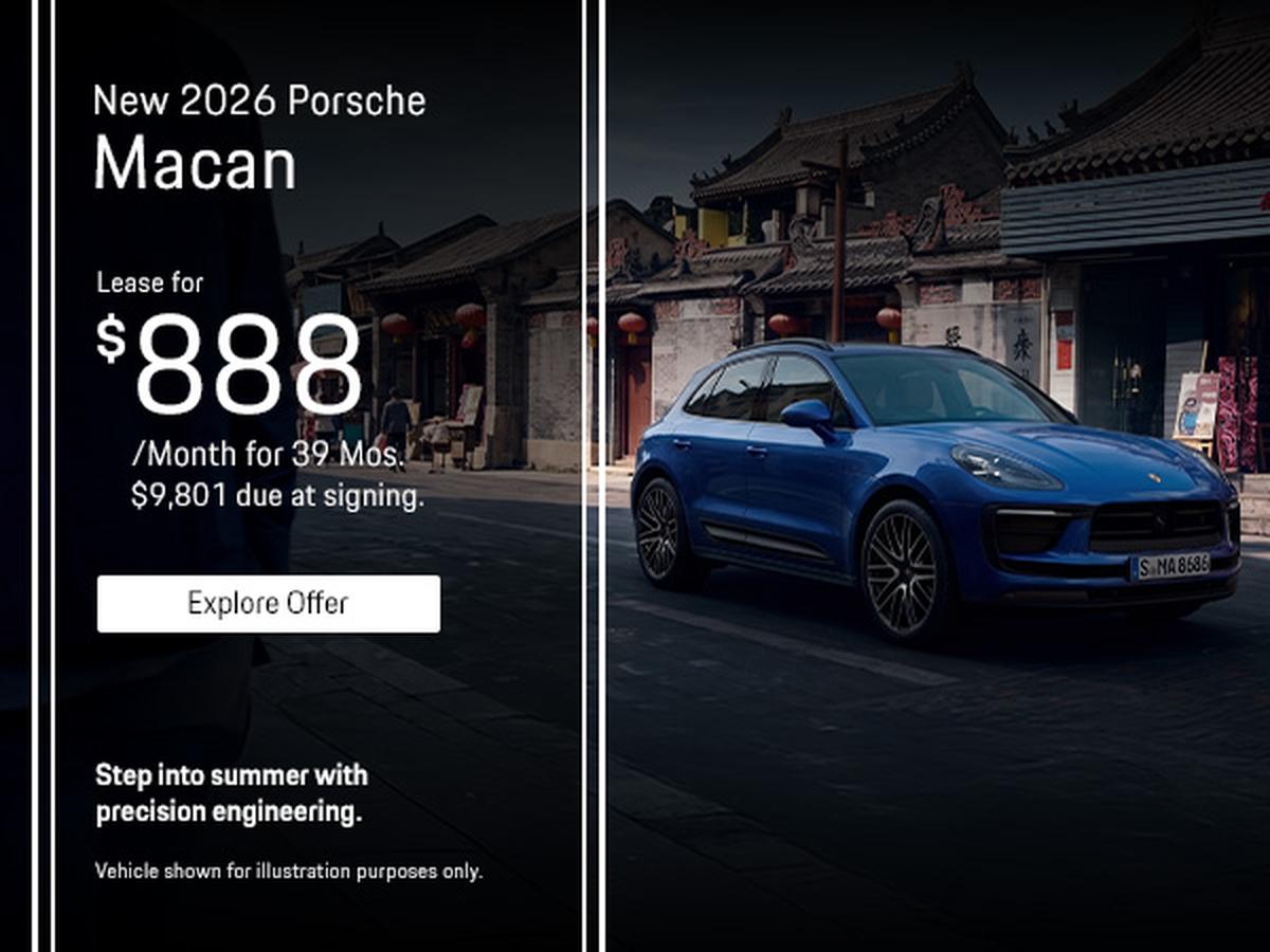 2026 Porsche Macan at Porsche Barrington