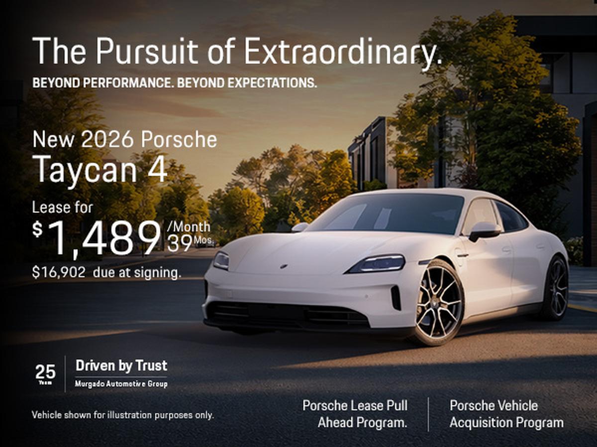 2026 Porsche Taycan 4 at Porsche Barrington