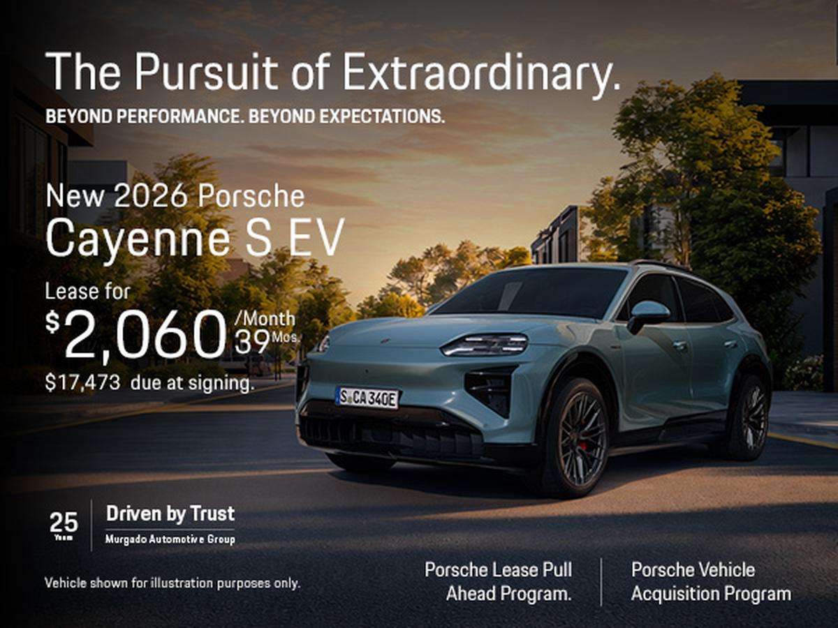 2026 Porsche Cayenne S EV at Porsche Barrington