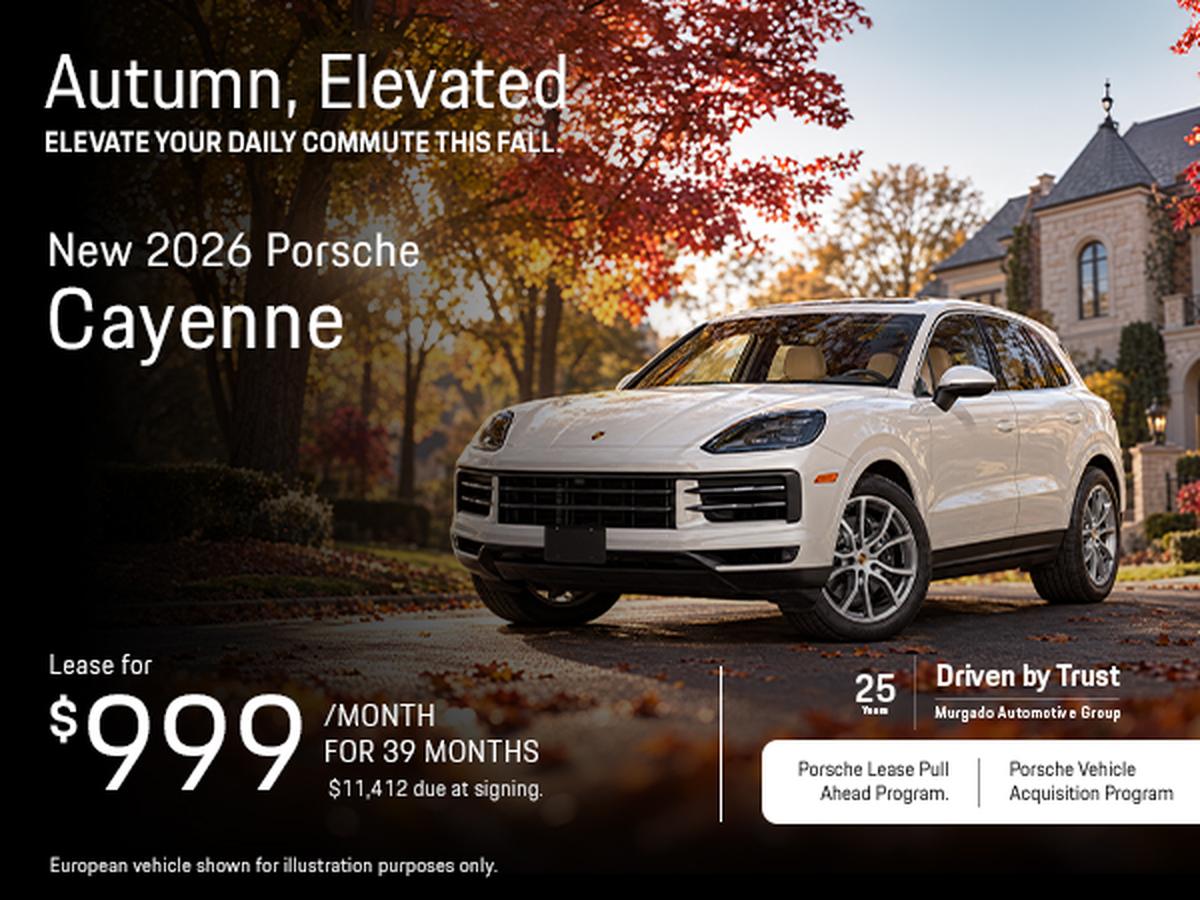 2026 Porsche Cayenne SUV at Porsche Barrington