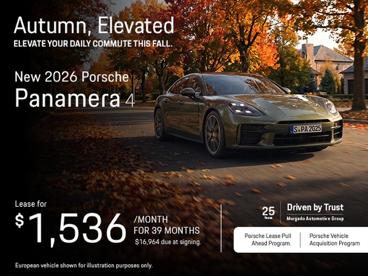 2026 Porsche Panamera 4 at Porsche Barrington