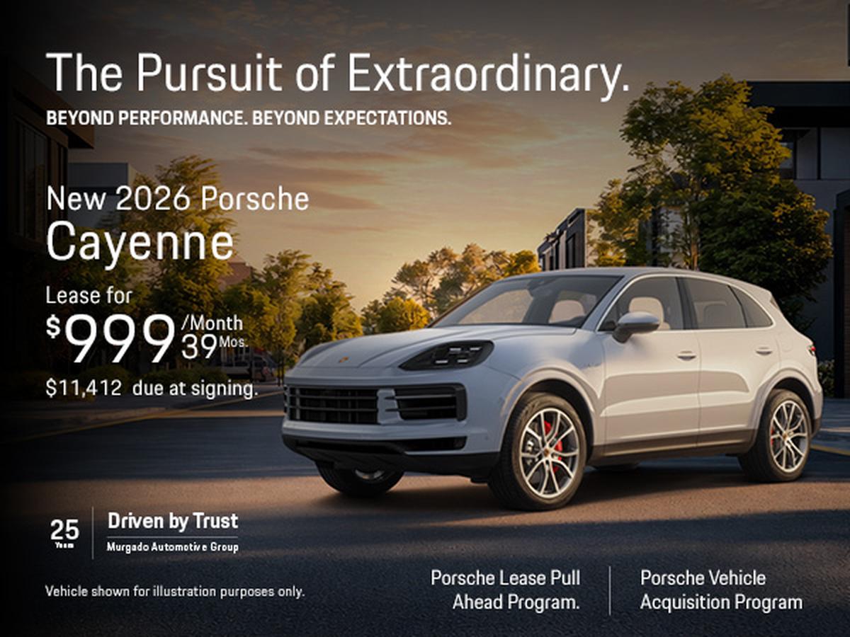 2026 Porsche Cayenne SUV at Porsche Barrington