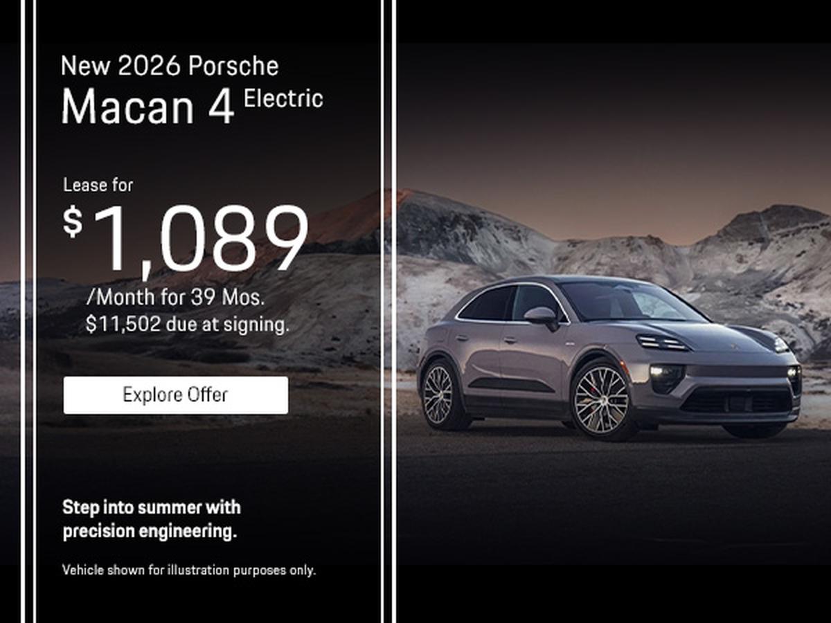 2026 Porsche Macan 4 Electric SUV at Porsche Barrington