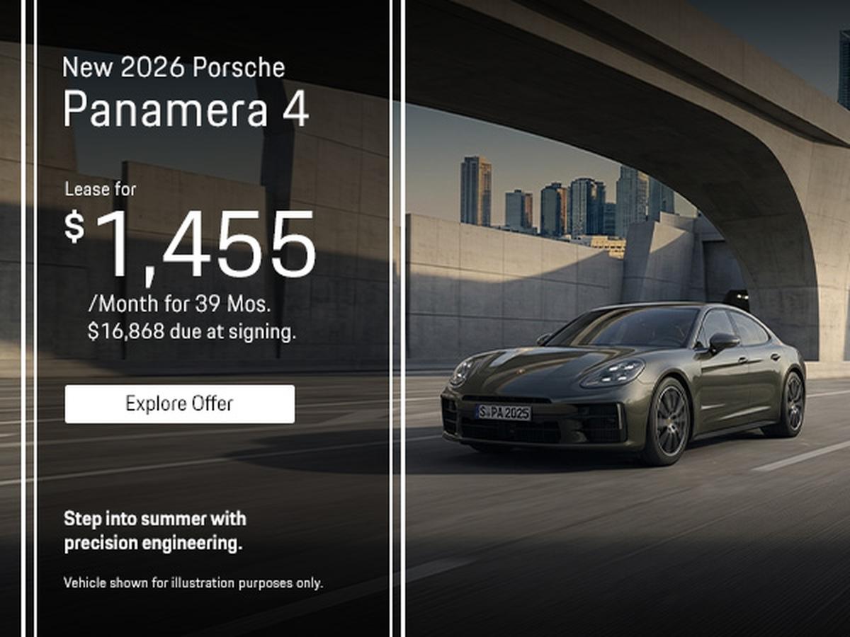 2026 Porsche Panamera 4 at Porsche Barrington