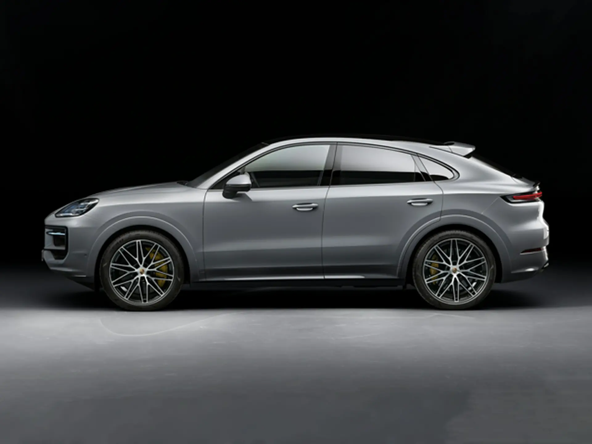 Side view of a Porsche Cayenne