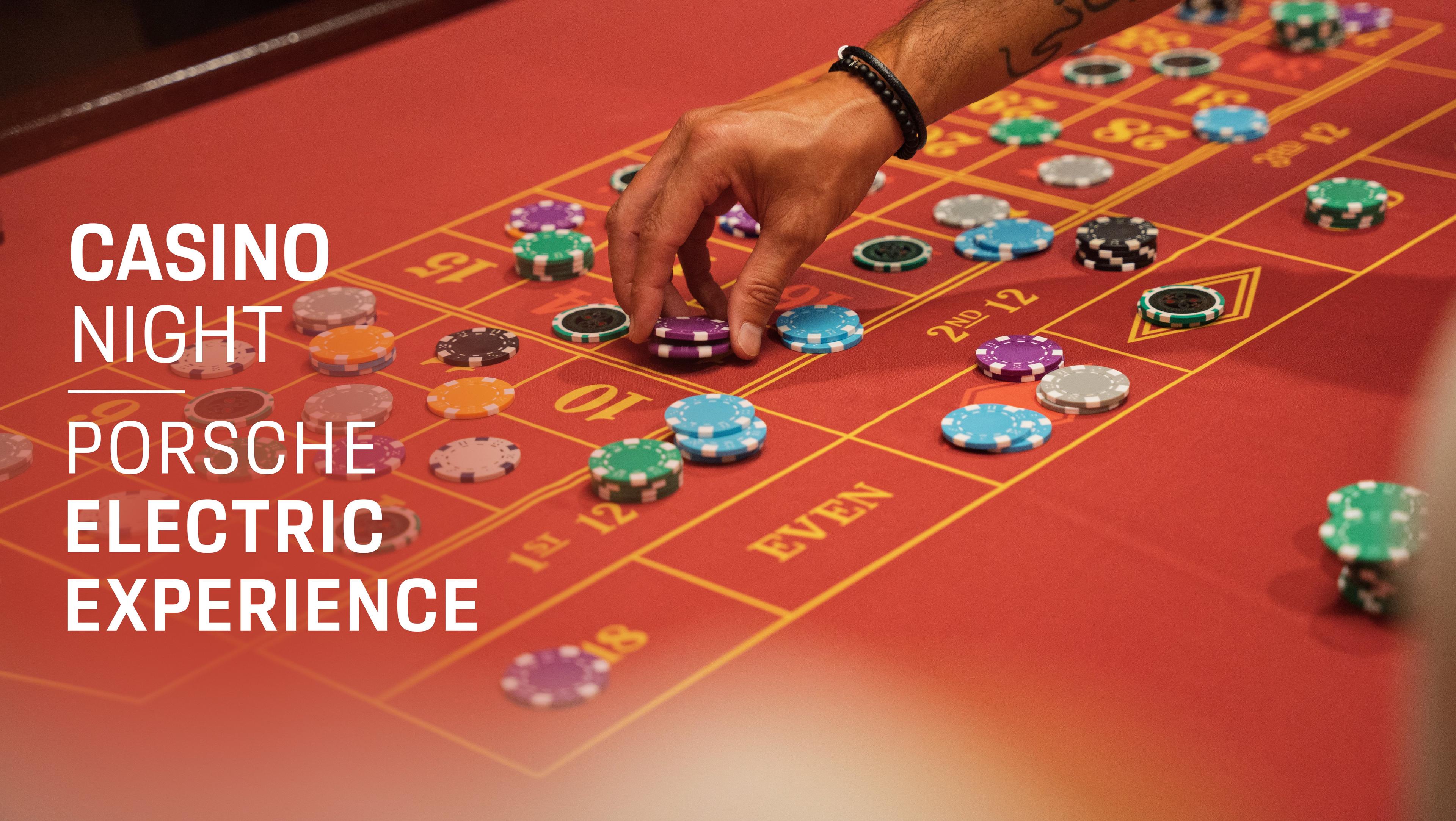 Casino Night Porsche Electric Experience