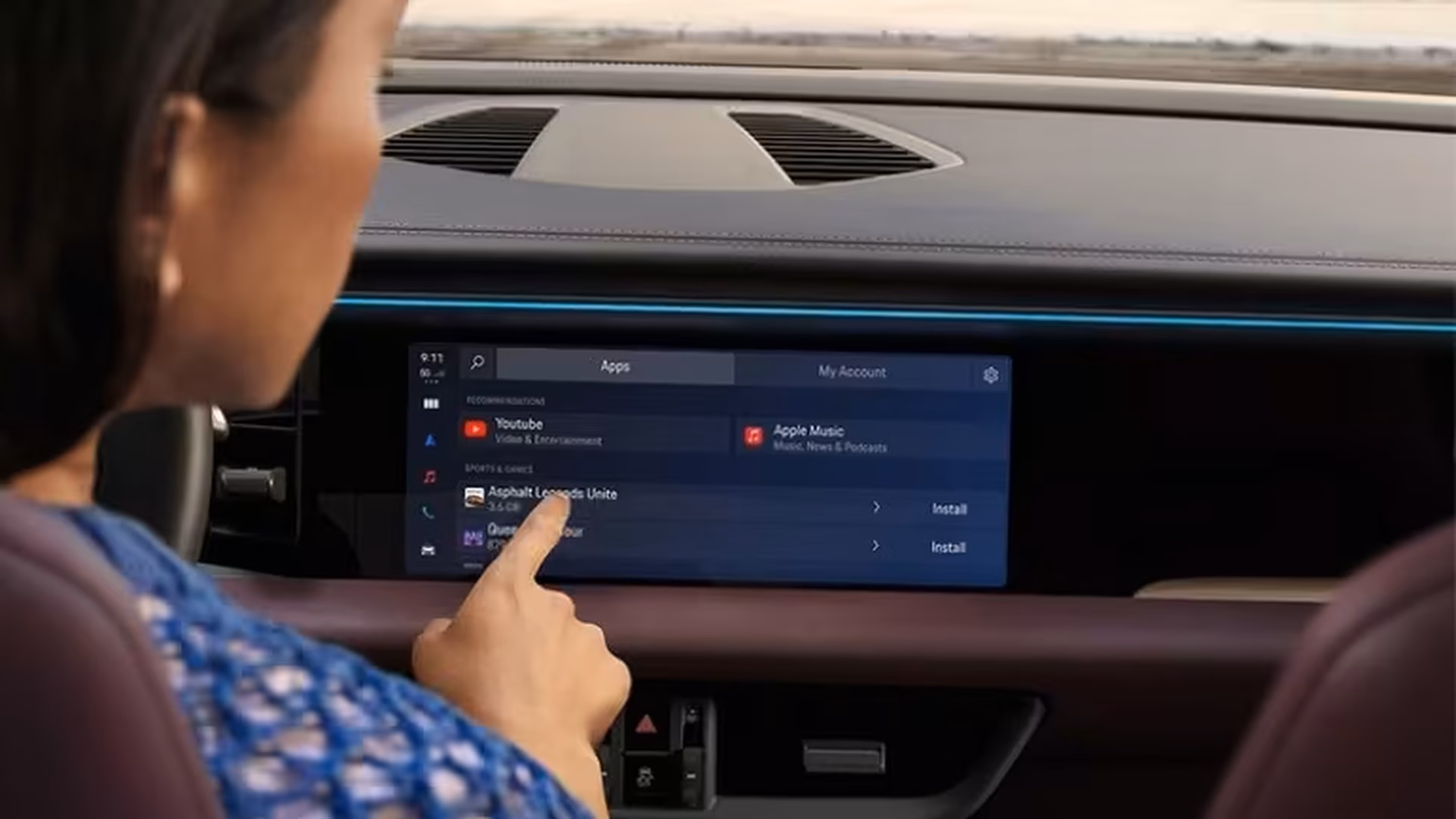 2026 Porsche Macan Electric App Center With Bluetooth And Smartphone Integrations - Feature Image