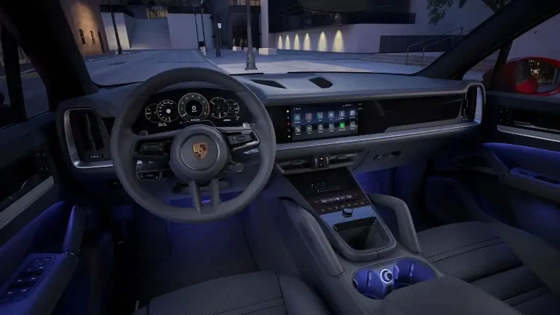 2026 Porsche Cayenne With Porsche Active Suspension Management Technology
