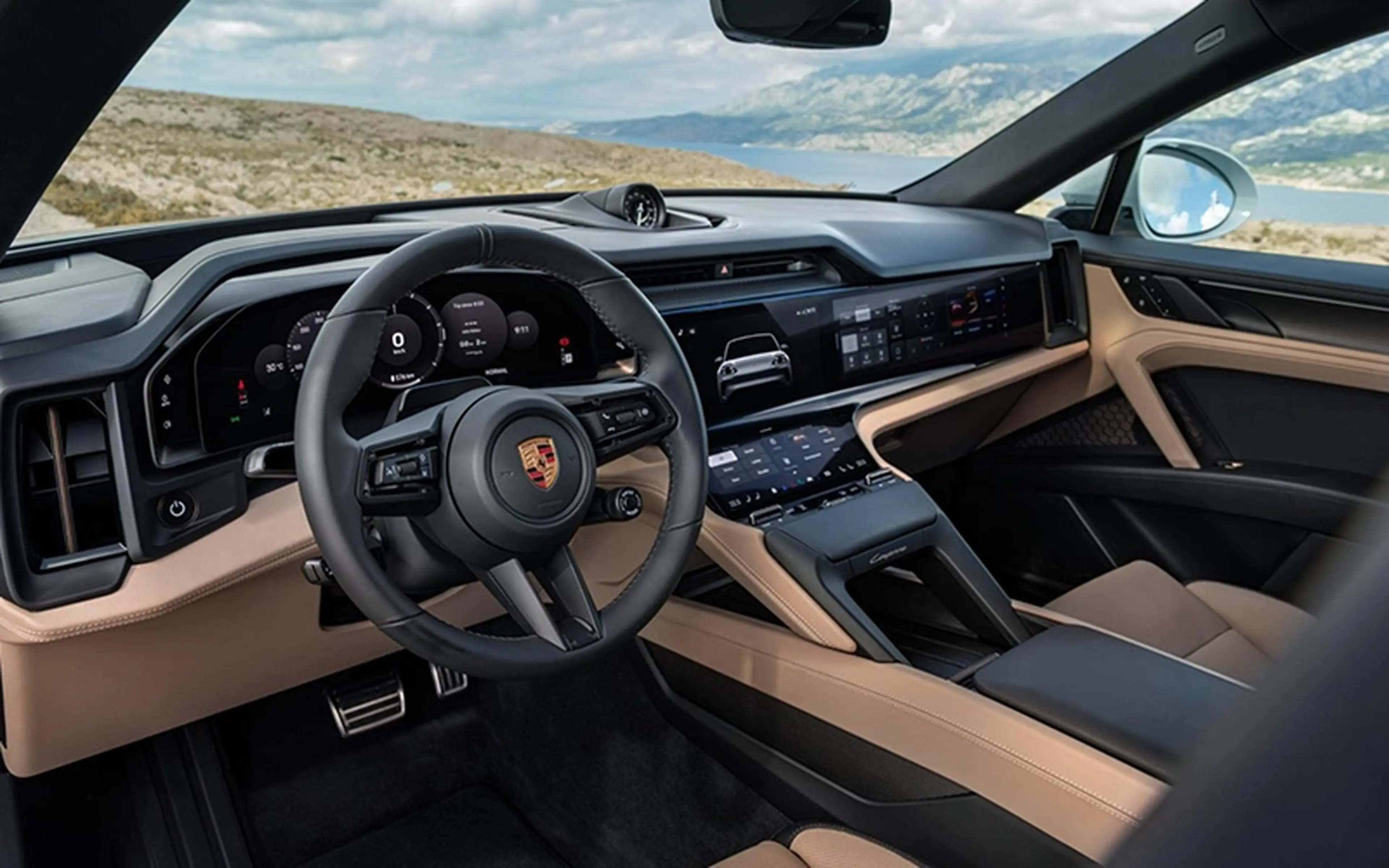 Porsche Cayenne S Coupe Electric Interior