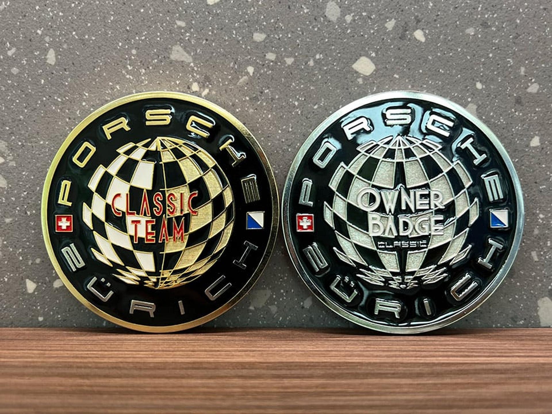 Porsche Zürich Owners Plakette