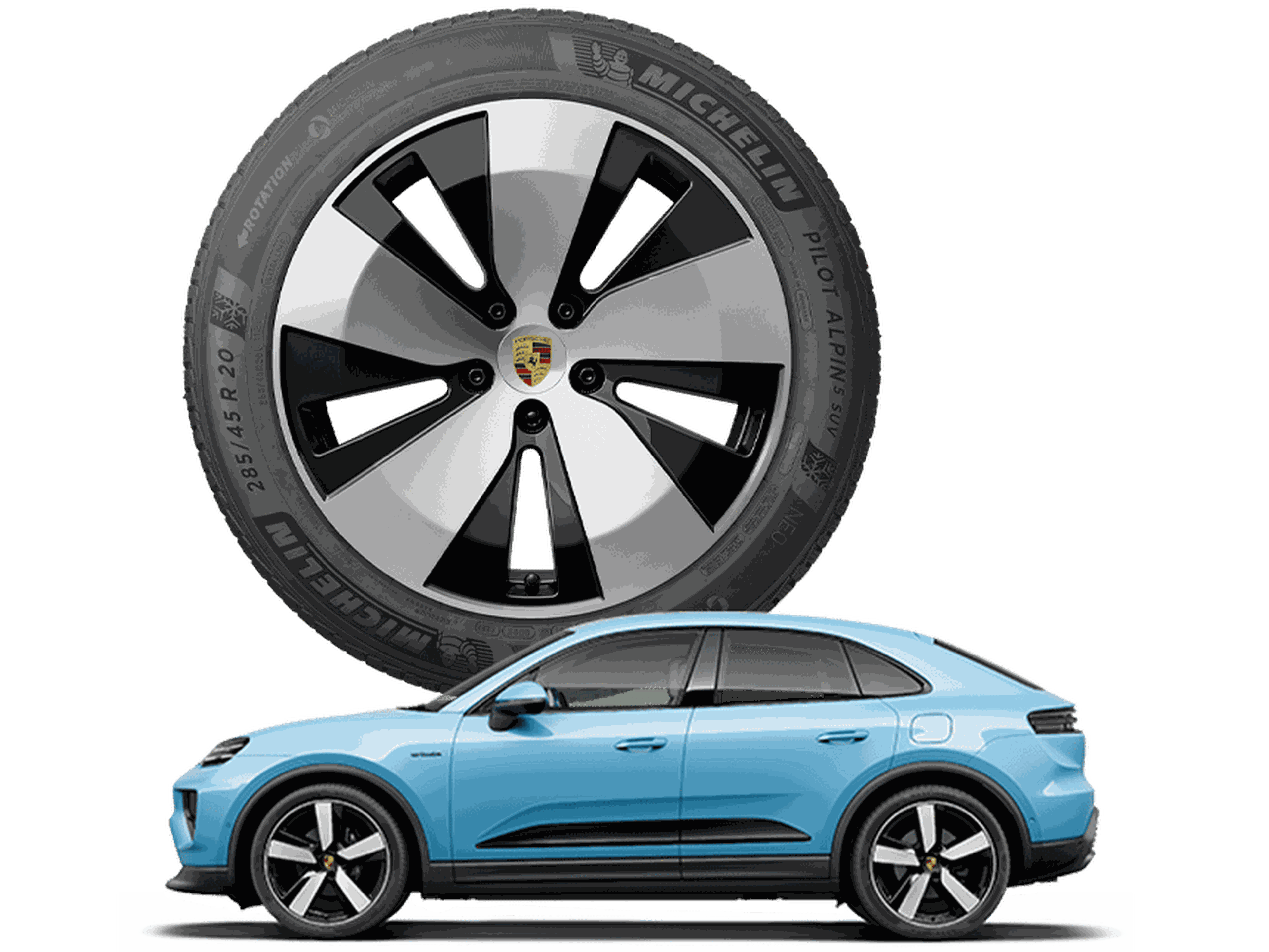 20 inch Macan Wheels Winter Set