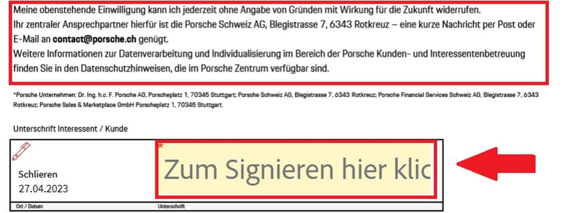 Datenschutz
