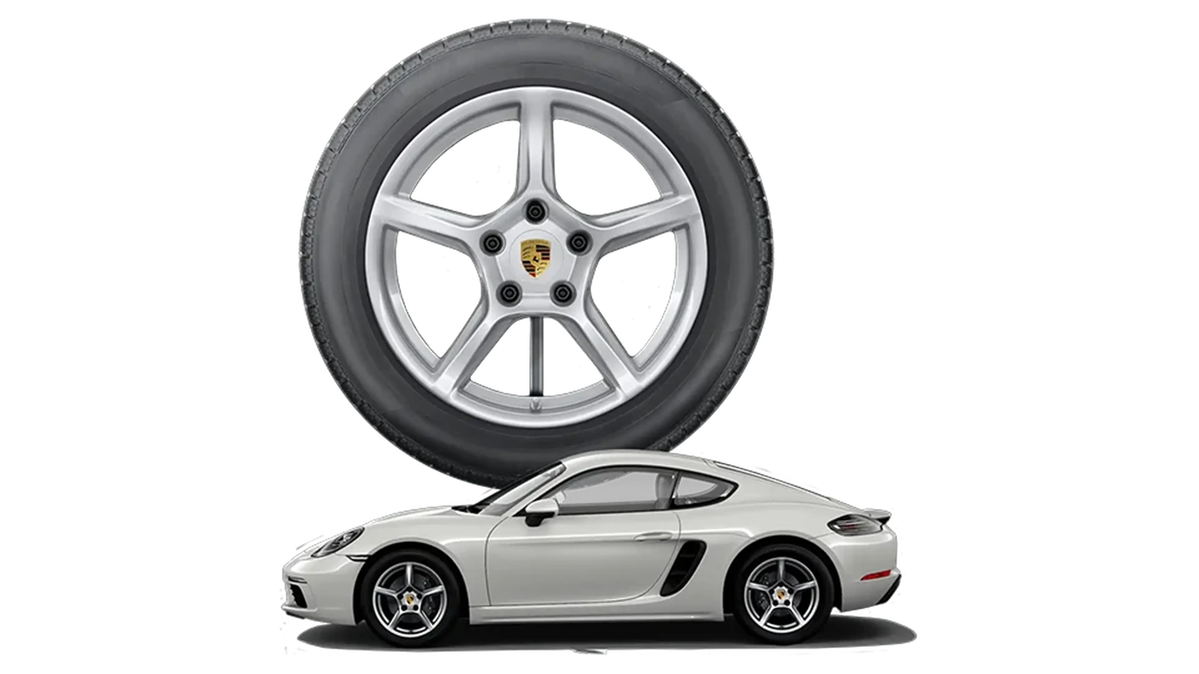 18-inch Boxster, Winter wheel sets for your 718