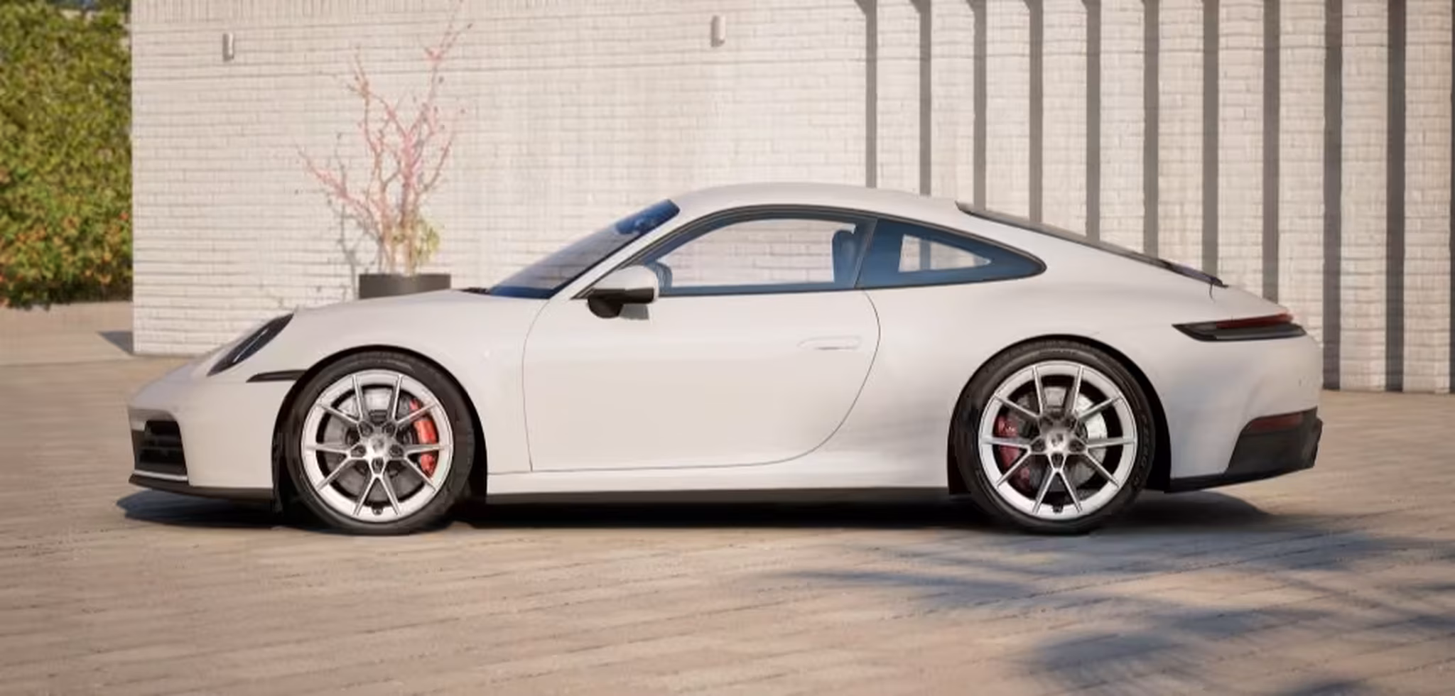2027 Porsche 911 Carrera 4S In White - Feature Image