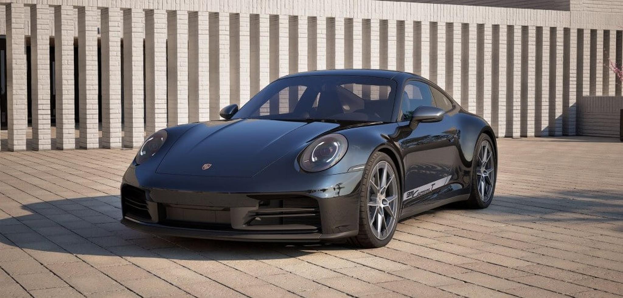 2026 Porsche 911 Carrera T In Black - Feature Image