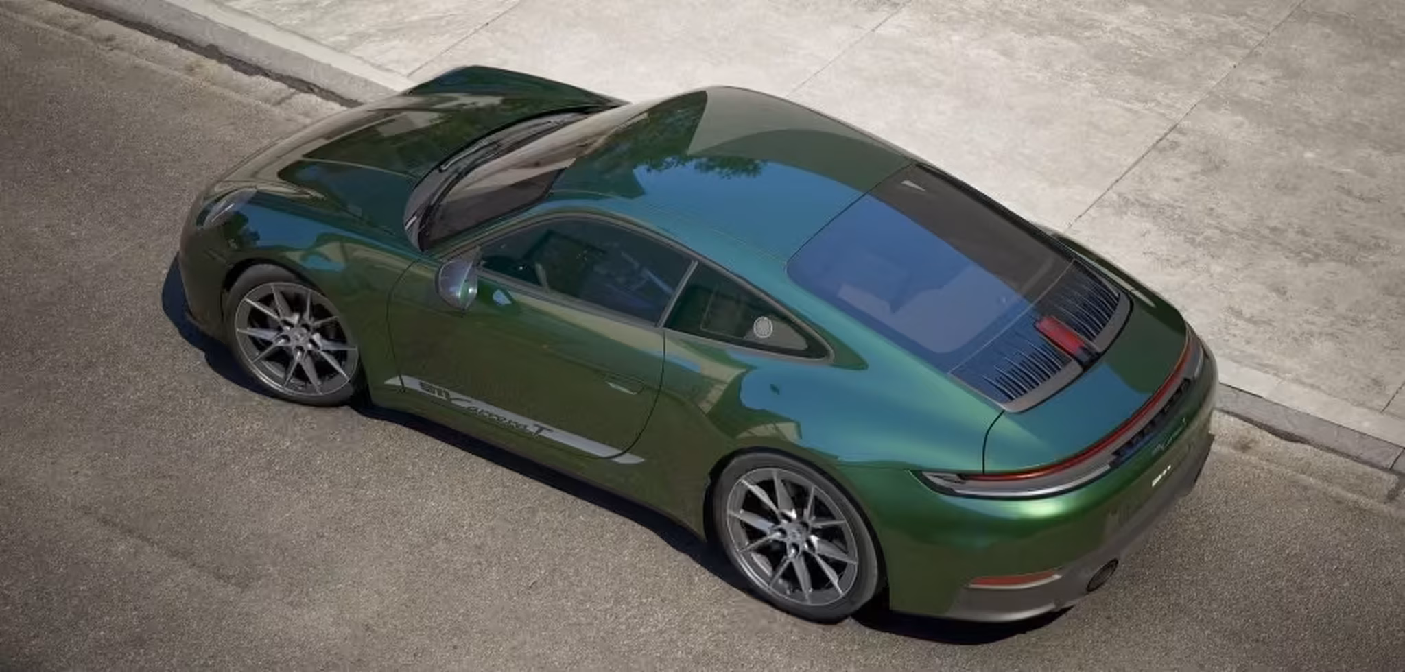 2027 Porsche 911 Carrera T In Oak Green Metallic Neo - Feature Image