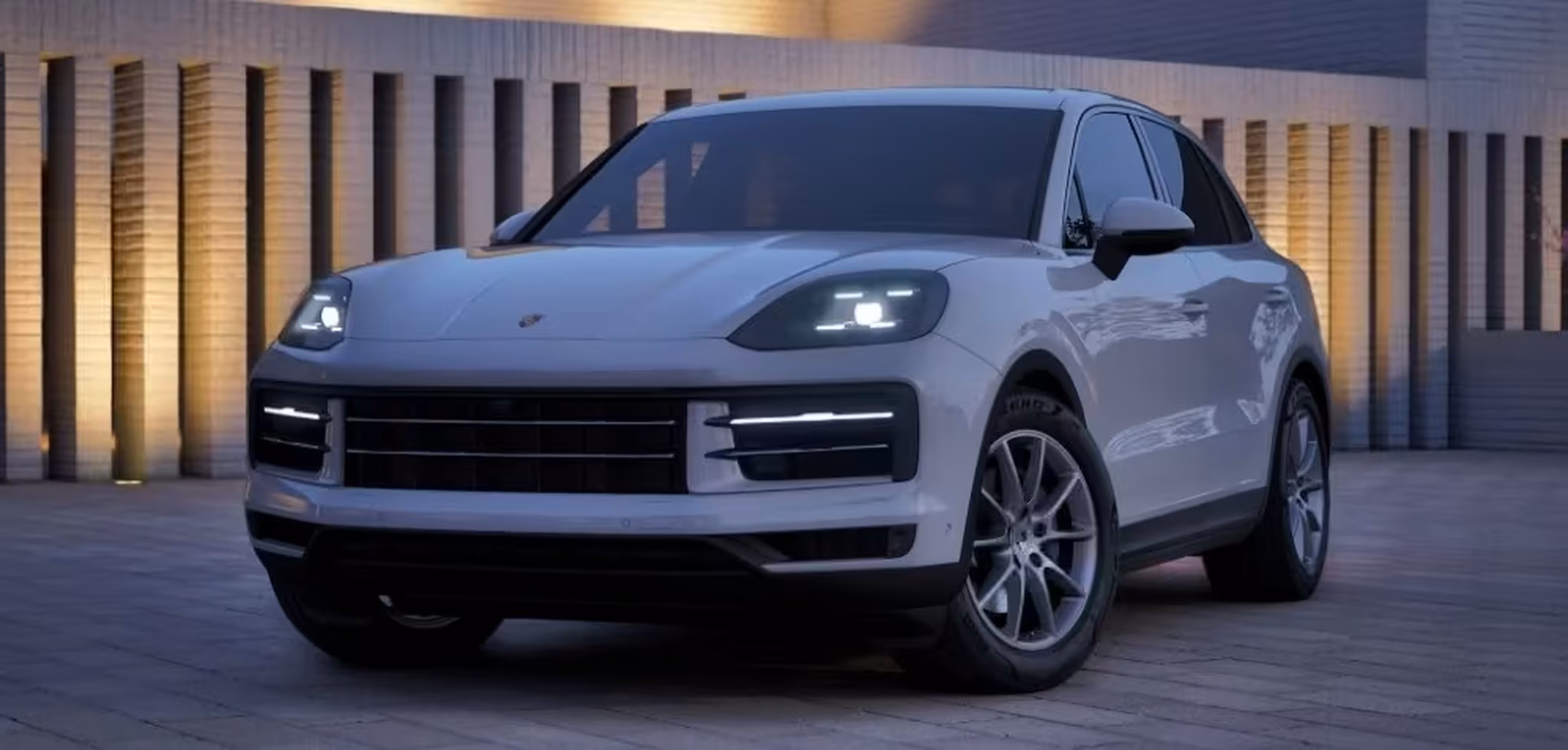2027 Porsche Cayenne In White - Feature Image