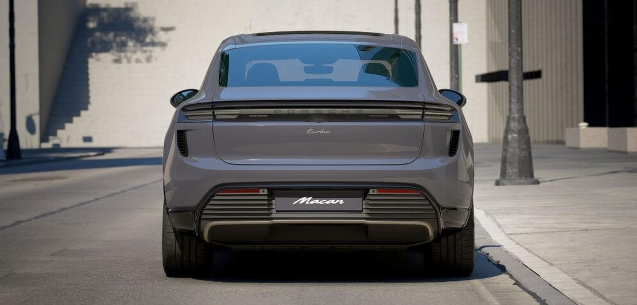2026 Porsche Macan Turbo Electric In Slate Grey Neo - Feature Image