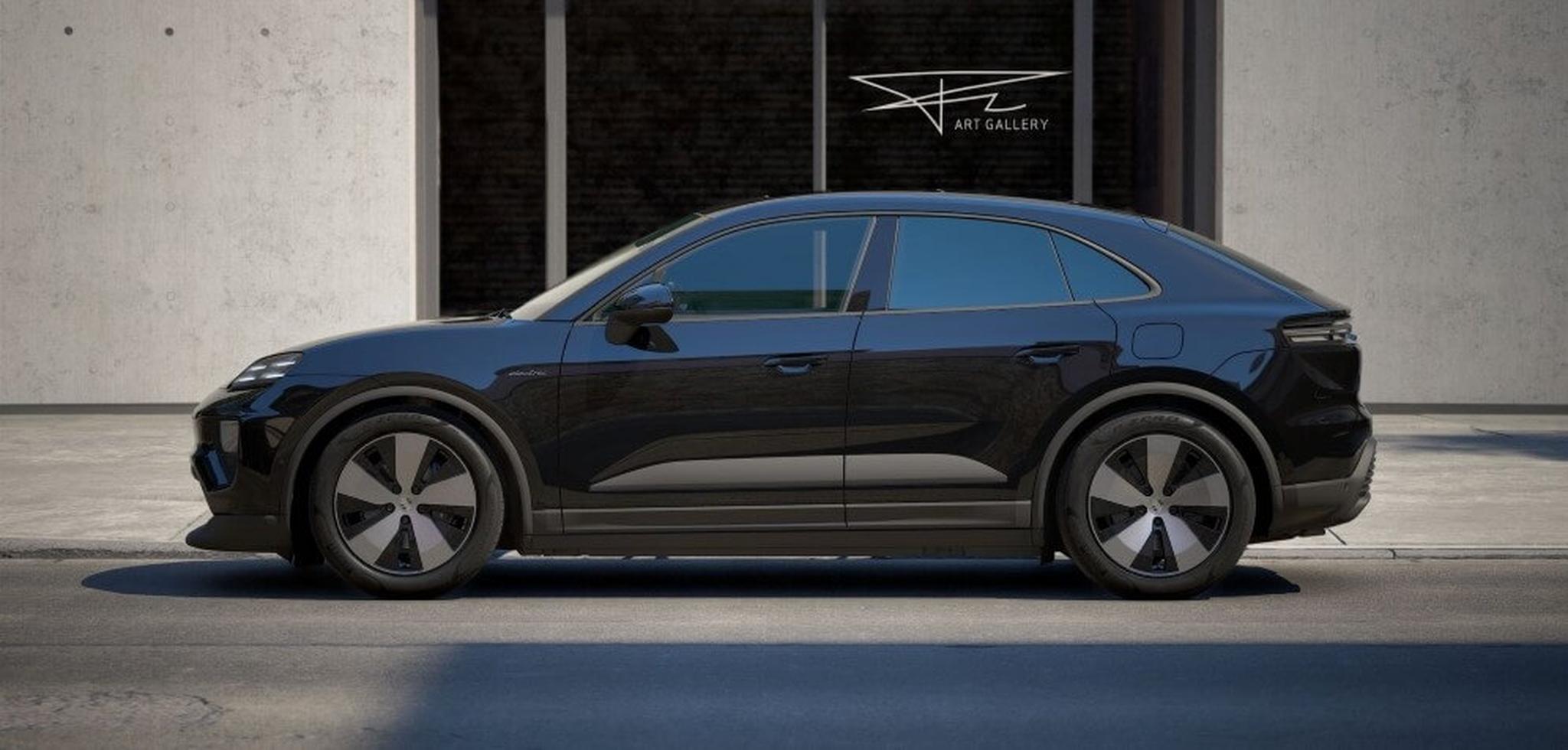 2026 Porsche Macan 4 Electric In Black - Feature Image