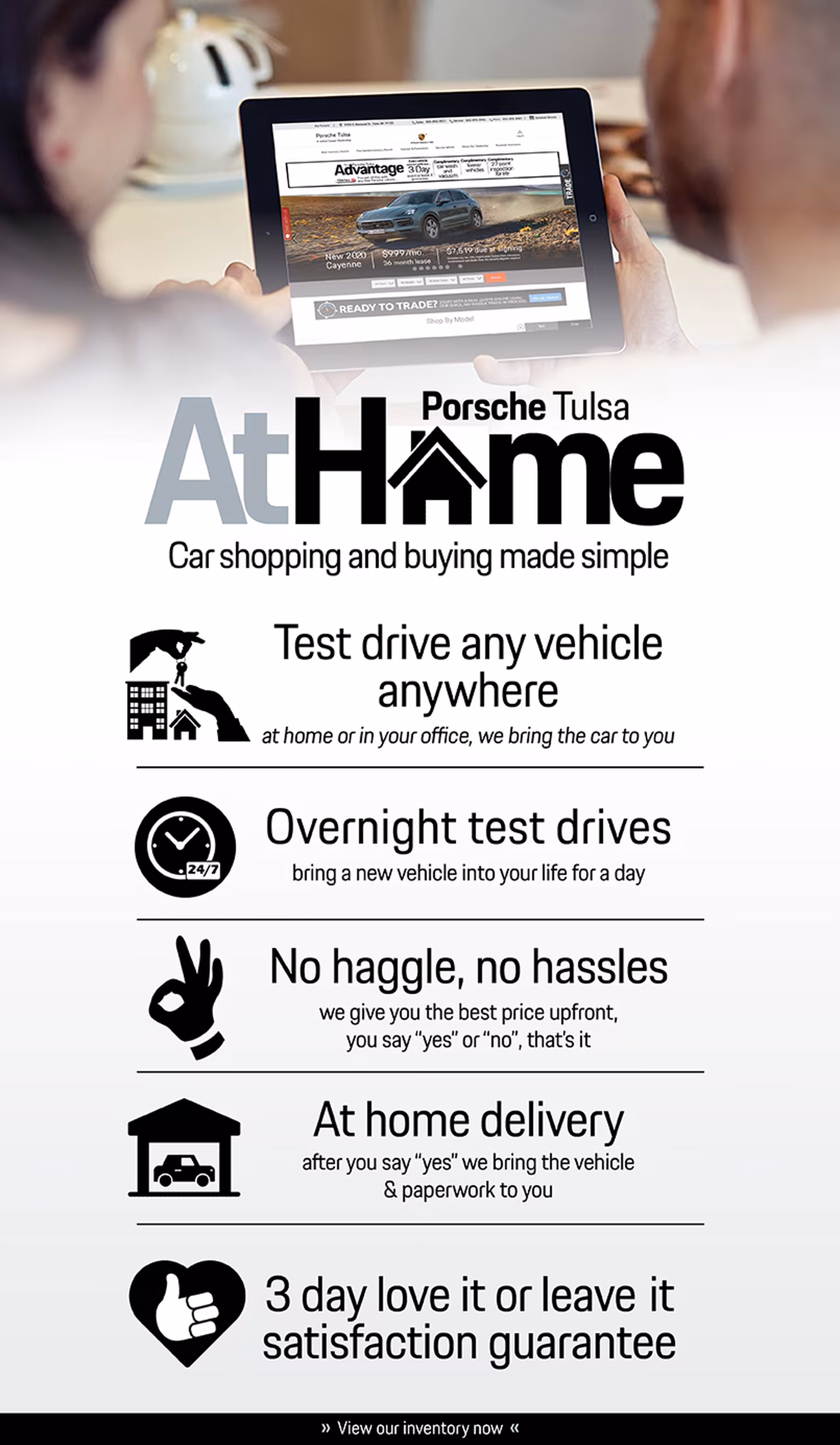 Porsche Tulsa At Home Services