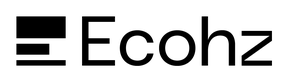 "Ecohz logo displayed in black typography on white background" [G]