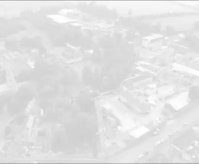 "Aerial view of Scott Bader manufacturing facility where composites, resins and adhesives are produced" [G]