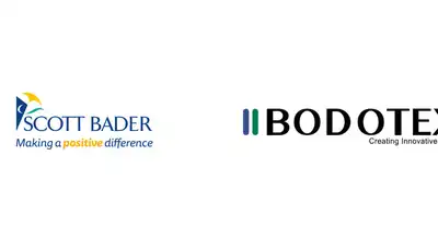 "Scott Bader and Bodotex logos - partnership in advanced composites and adhesives solutions" [G]