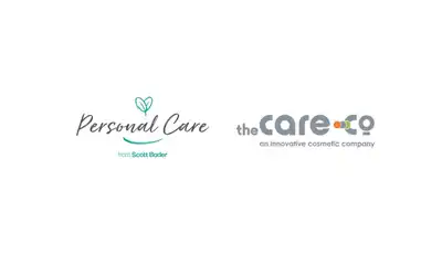 "Personal Care by Scott Bader and the care-co logos, representing specialized cosmetic product lines" [G]