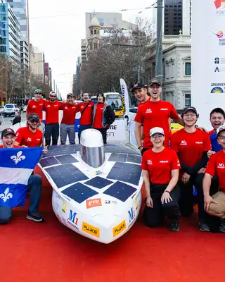 Team with solar car built using Scott Bader composites and resins for lightweight performance [G]