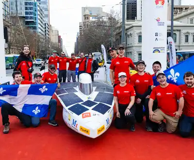 Team with solar car built using Scott Bader composites and resins for lightweight performance [G]