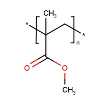 Chemical structure diagram of polymer used in Scott Bader resins for composite manufacturing applications [G]