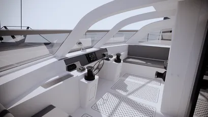 Boat helm interior built with Scott Bader gelcoats and composites for marine applications [G]