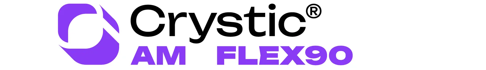 Crystic AM FLEX90 logo, a Scott Bader resin product for flexible composites and adhesives. [G]
