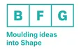 BFG "Moulding ideas into Shape" logo, partner brand using Scott Bader composites and resins [G]