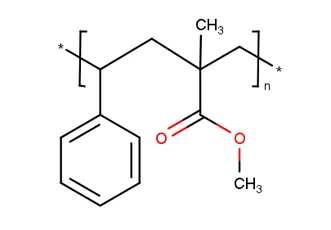 "Chemical structure diagram of polymer used in Scott Bader resins for composite manufacturing applications" [G]