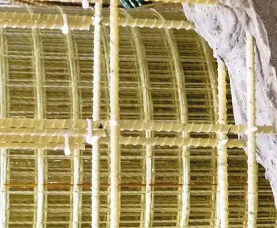Rebar mesh reinforcement composite structure, Scott Bader composites for construction applications [G]