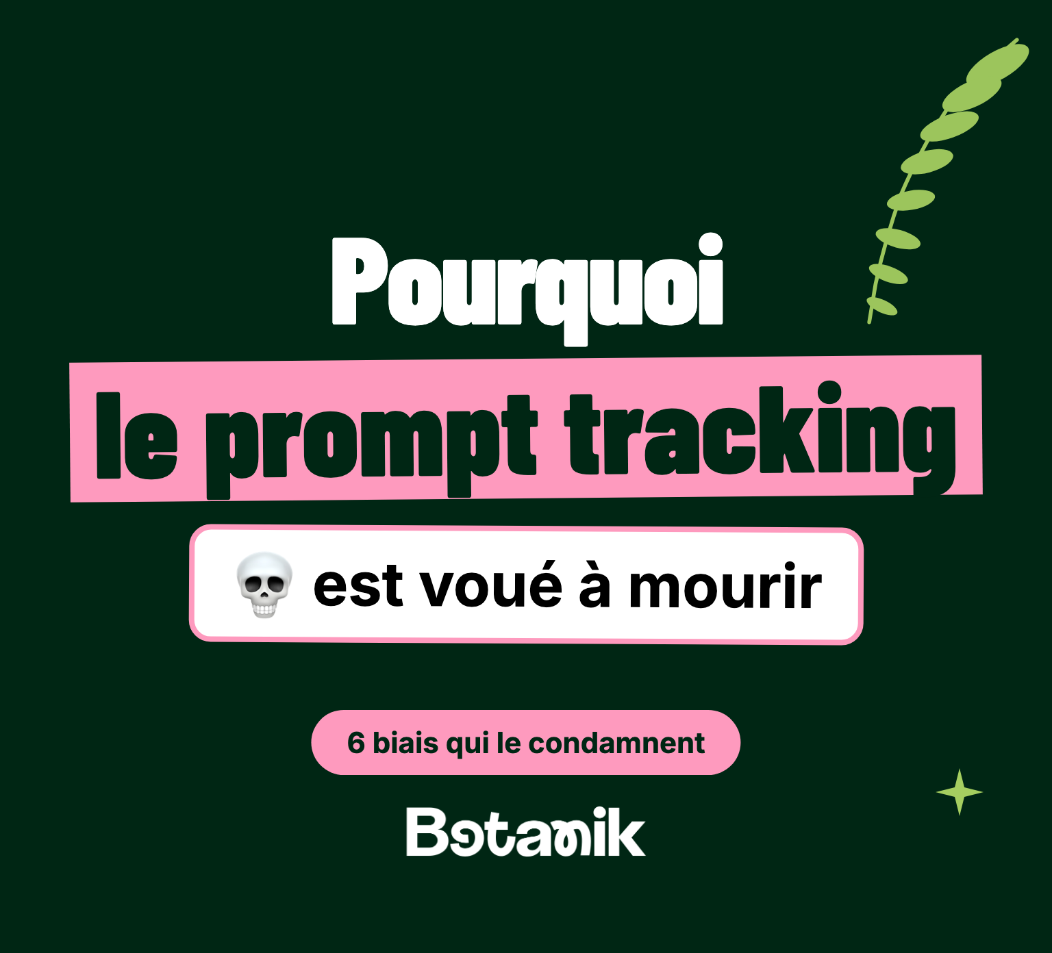 Pourquoi le prompt tracking est voué à mourir : cover Botanik