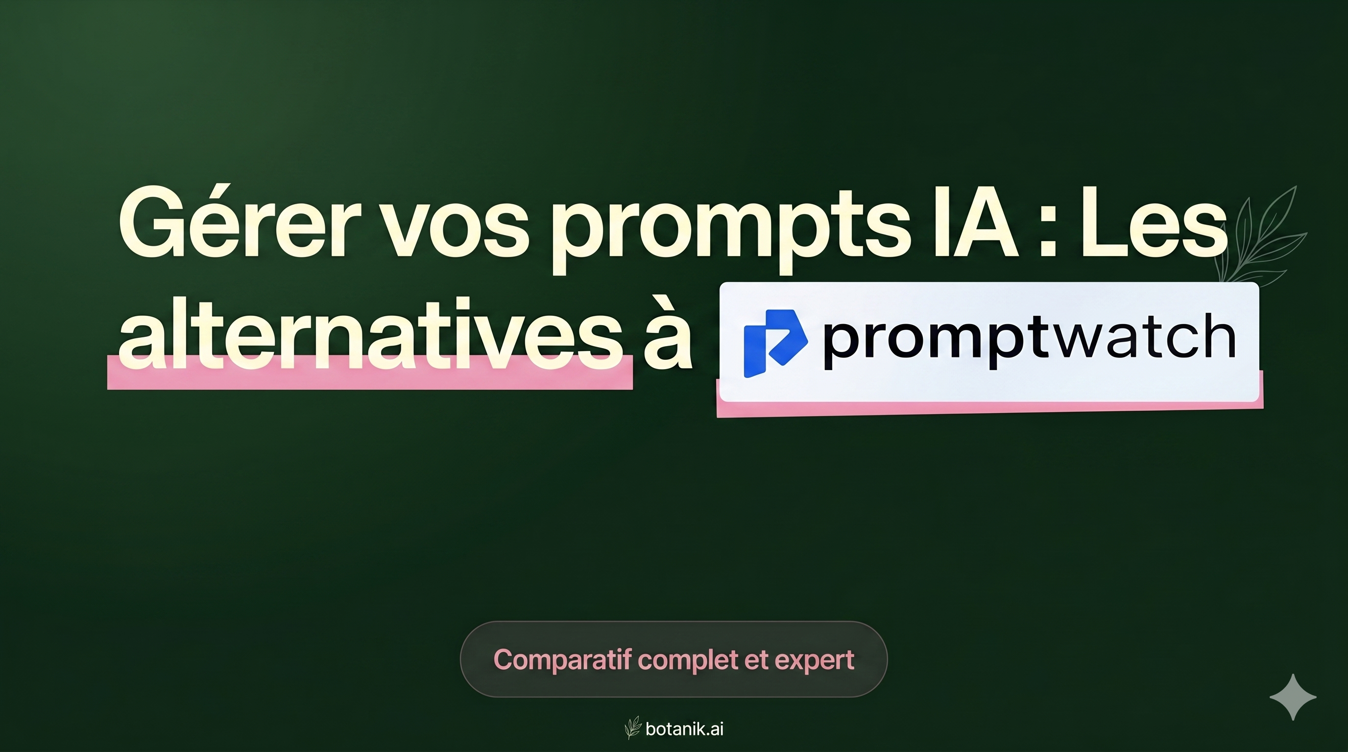 13 meilleures alternatives à Promptwatch en 2026