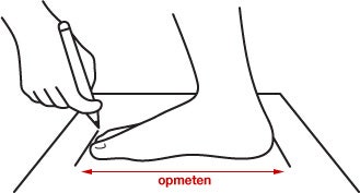 voet opmeten