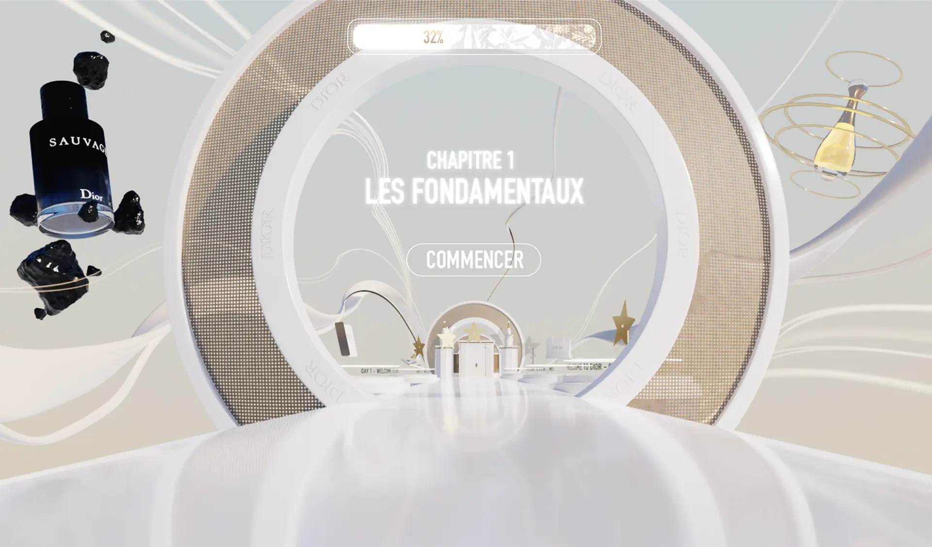 onboarding experience - DIOR